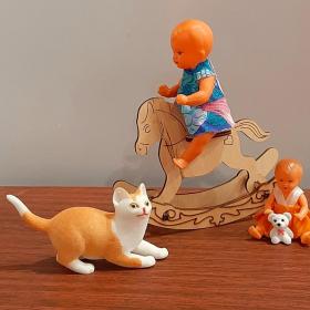 Лошадка-качалка для куклы( пупсика)