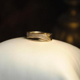 кольцо серебро 925 фианиты