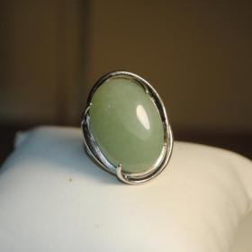 крупное кольцо серебро 925 кокошник натуральный камень халцедон  
