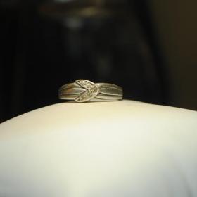 кольцо серебро