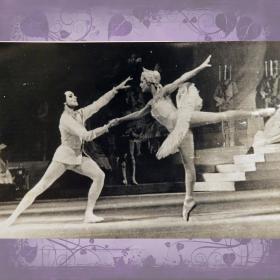 Фото "М. Плисецкая и Н. Фадеев. Балет "Спящая красавица". 1964 год