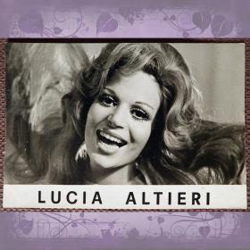 Люсия Альтиери. Итальянская певица. Рекламная открытка студии звукозаписи