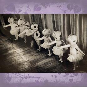 Фото. Костюмированный балет. Куклы
