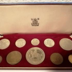  Набор монет Коронация Елизаветы II Великобритания 1953  
