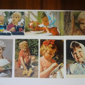 Советские открытки. Советское детство. 