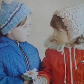 Набор открыток Свяжите детям 1985