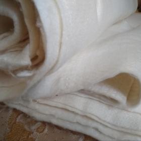 наполнитель утеплитель натуральный материал отрез винтаж СССР лоскутное шитье пэчворк для одеяла