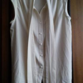 Блузка белая. Размер 48-50