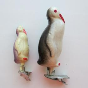 Пингвин елочня игрушка СССР