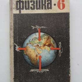 1971г. Перышкин, Н. А. Родина "Физика" учебник  для 6 класса (У4-5)