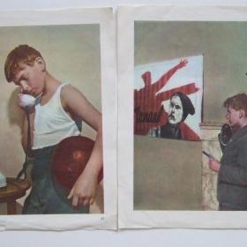 Картинки для развития речи советского школьника