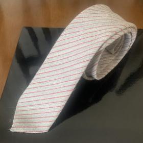 Узкий Английский галстук Distinctive из негладкой полушерстяной ткани