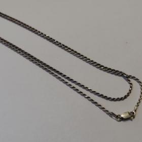 Цепочка "Жгутик", серебро 925 пр. Длина 59,5 см., вес 5г
