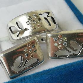 Серьги +кольцо серебро 925 пр. Размер кольца 16