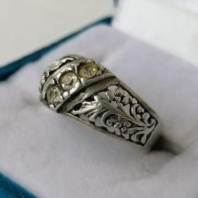 Кольцо серебро 925 пр., винтаж