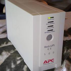 ИБП APC Back-UPS CS 500 ВА, 230 В, Б/у, рабочий