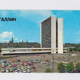 Календарь карманный, СССР, Эстония, Эстонская ССР, 1986, столица, авто, Таллин