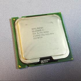 Процессор Intel Celeron D 326 2,53 GHz/256/533/, Б/у