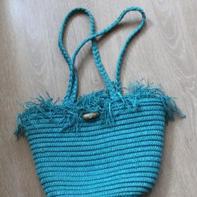 плетеная сумочка