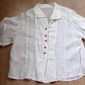  батистовая блузка 1950г