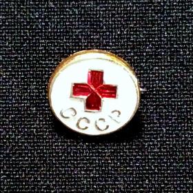 Значок СССР. Красный крест