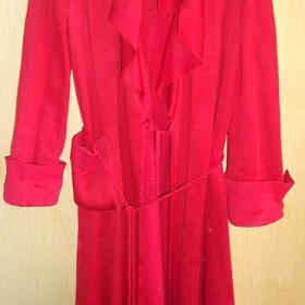 винтажный женский халат 50-х годов