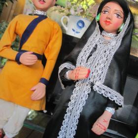 Куклы коллекционные пара, индус танцор бхангра, СССР