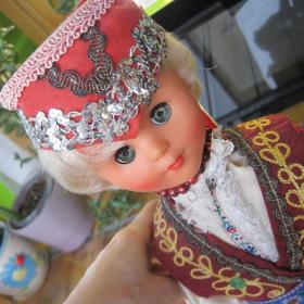 Кукла коллекционная, винтаж 70-ых, Чехия, 42 см