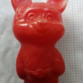 Медведь СССР игрушка пластик Олимпийский? 